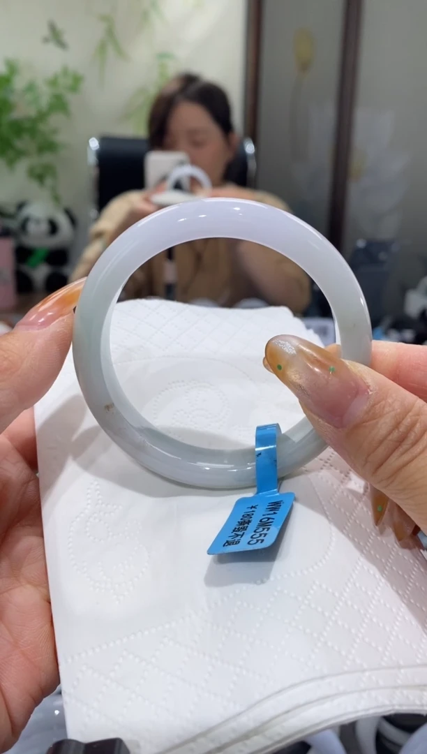 未镶嵌手镯翡翠圈口54-55