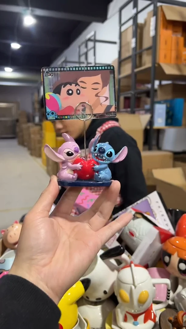 【闪购商品】杯原盒史迪仔安琪名片夹