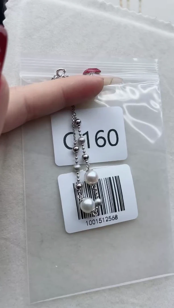 【闪购商品】海水珍珠手链银S925镶嵌C160