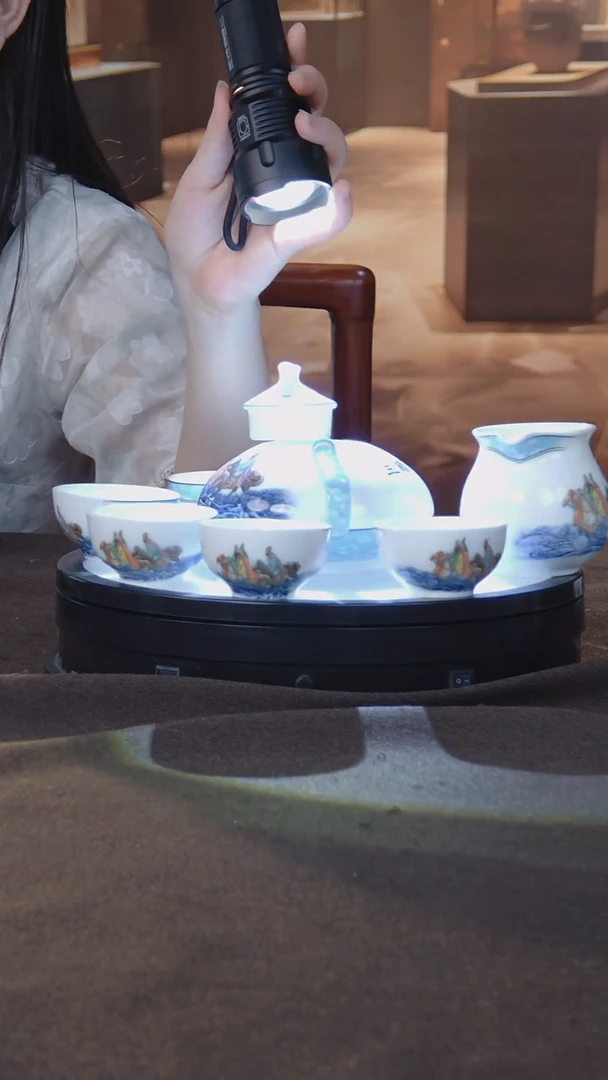 瓷片景德镇陶瓷 摆件 d212