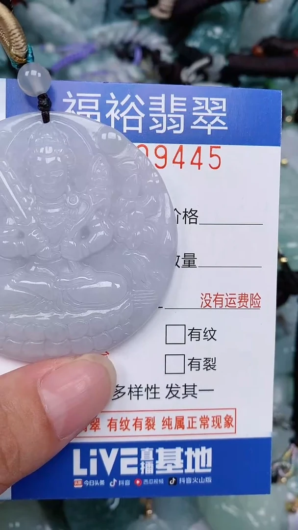 翡翠未镶嵌颈饰...0009445