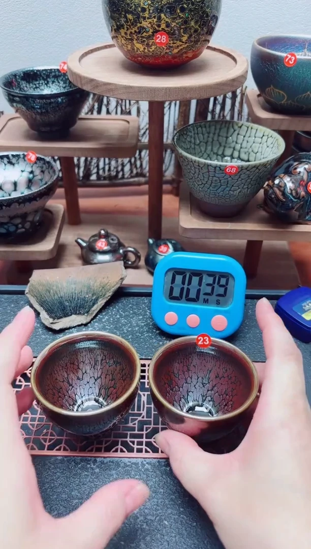 茶盏幽****幽23号建盏工匠茶器
