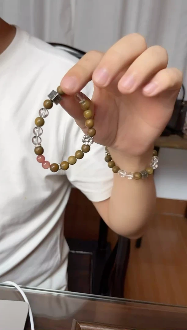 无事牌非洲檀香036绿檀diy。女款单条。8mm