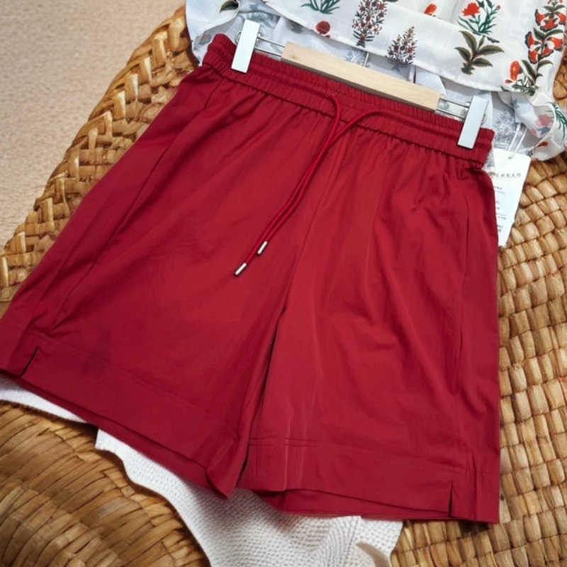 沣姿韵 2025夏款新品0900-时尚百搭 休闲宽松 显瘦中裤