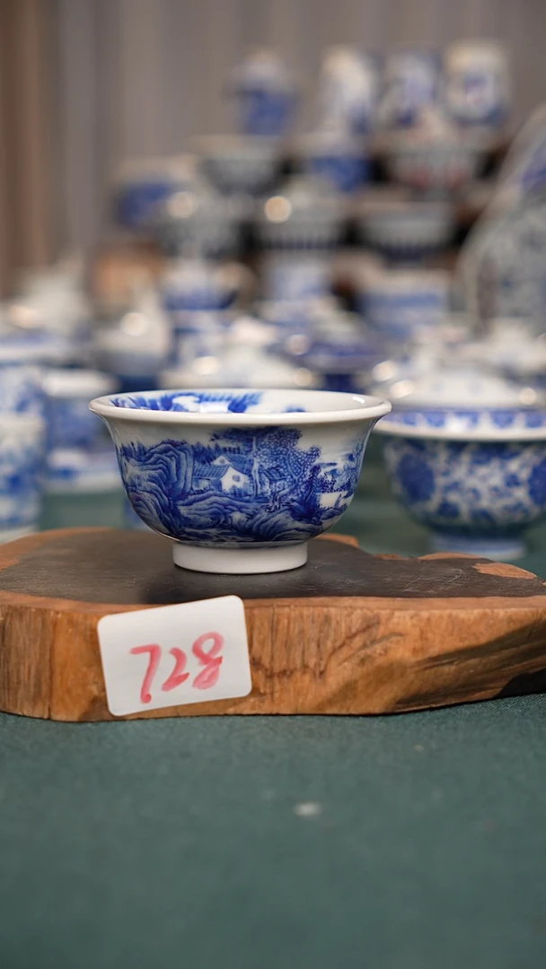 摆件瓷728全手工手绘茶器