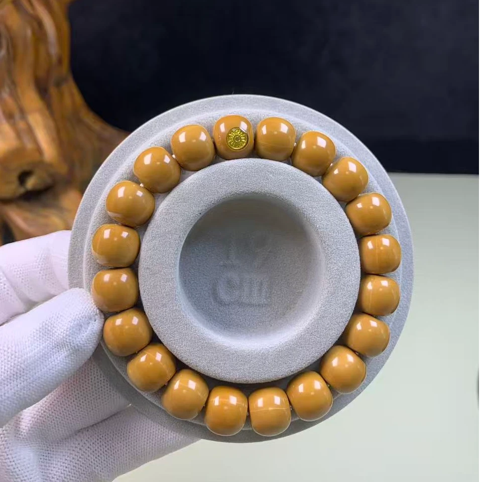 梵尘文玩 龙岩大老型 全品无暇 高品质 猴头手串 男女 同款文玩