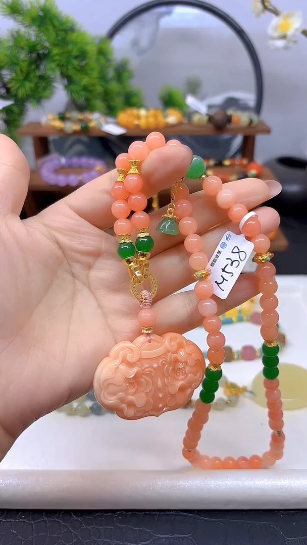 未镶嵌颈饰玛瑙/玉髓M538