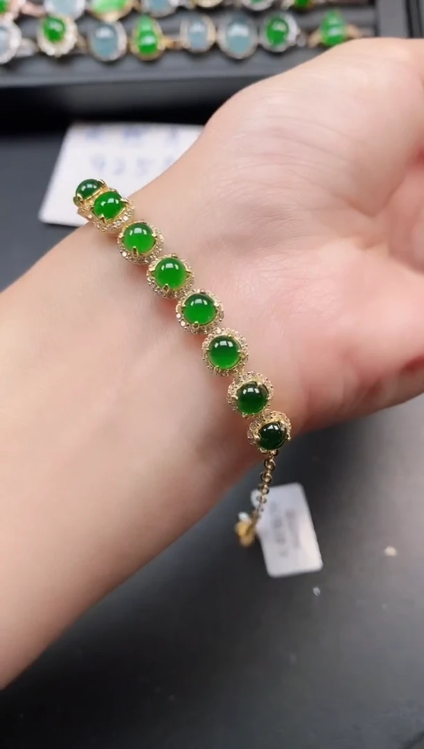 银S925镶嵌戒指翡翠1111