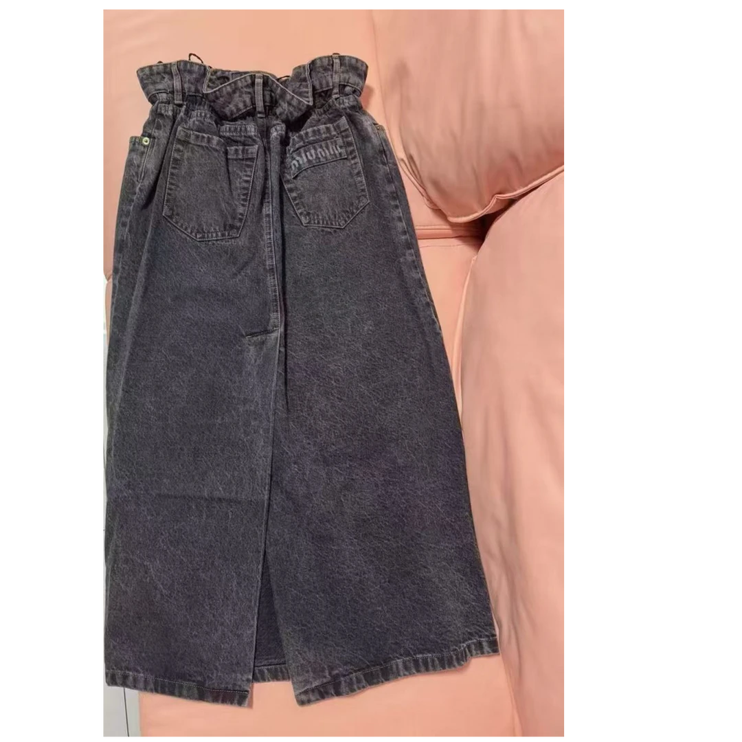 99新 MIU MIU/缪缪 双双臻选/ck80064/缪缪半身裙40