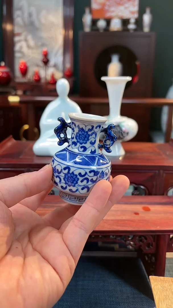 【闪购商品】摆件景德镇青花手工手绘