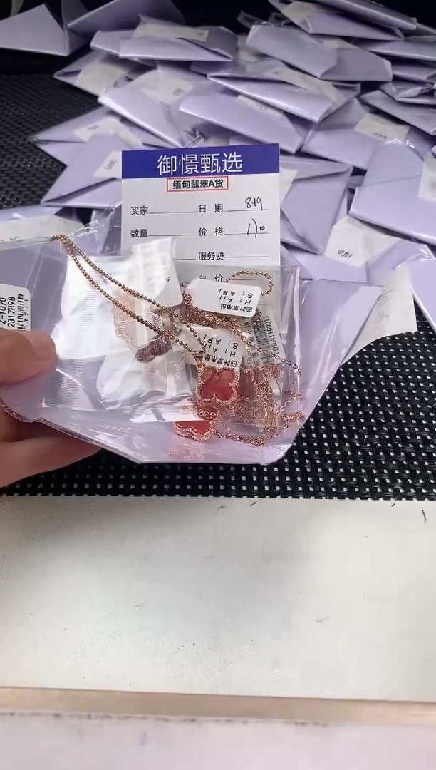 南红玛瑙银S925镶嵌颈饰多样性发其一件43