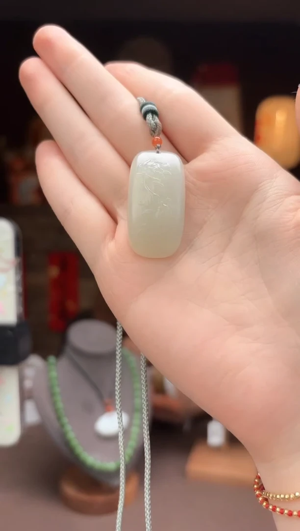 【闪购商品】和田玉OJ23玉牌未镶嵌-