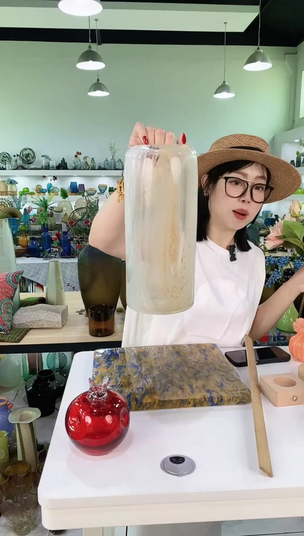 慕忆家手作琉璃花瓶
