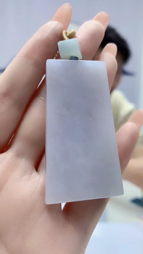 【闪购商品】定制翡翠未镶嵌1502DD-毛货挂件108