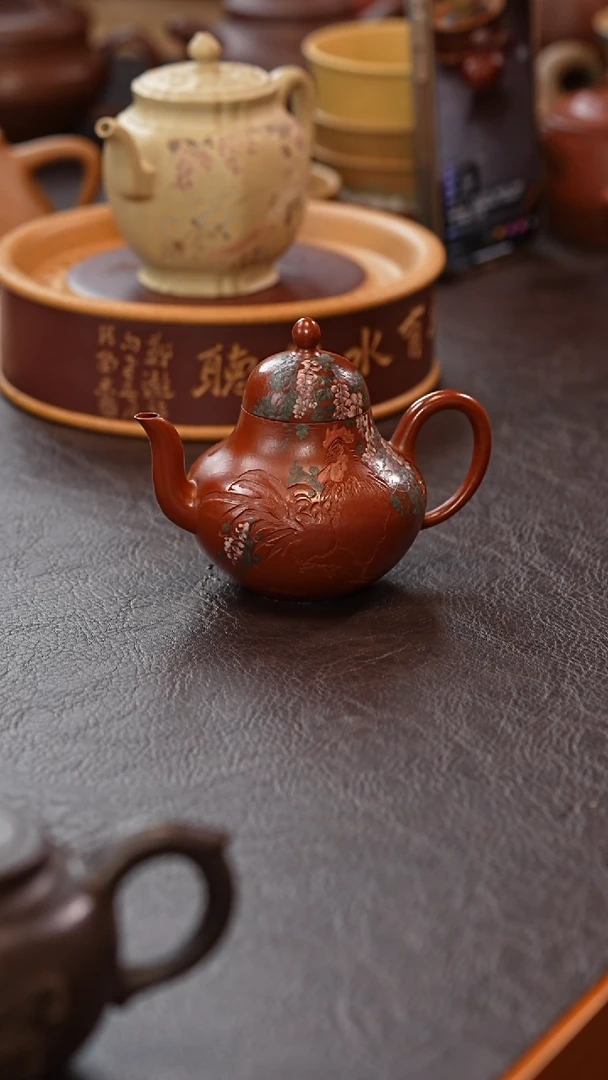 紫砂茶宠宜兴原矿高端紫砂