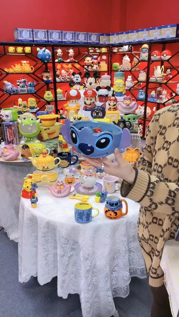 【闪购商品】1@@史迪奇水果沙拉碗