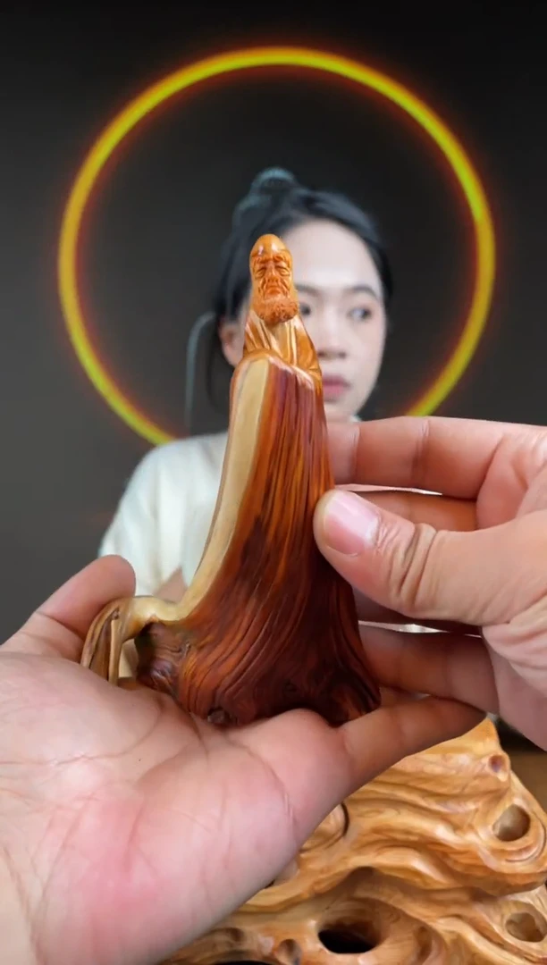 柏木（崖柏）手工摆件,先抢先得! 编号:344