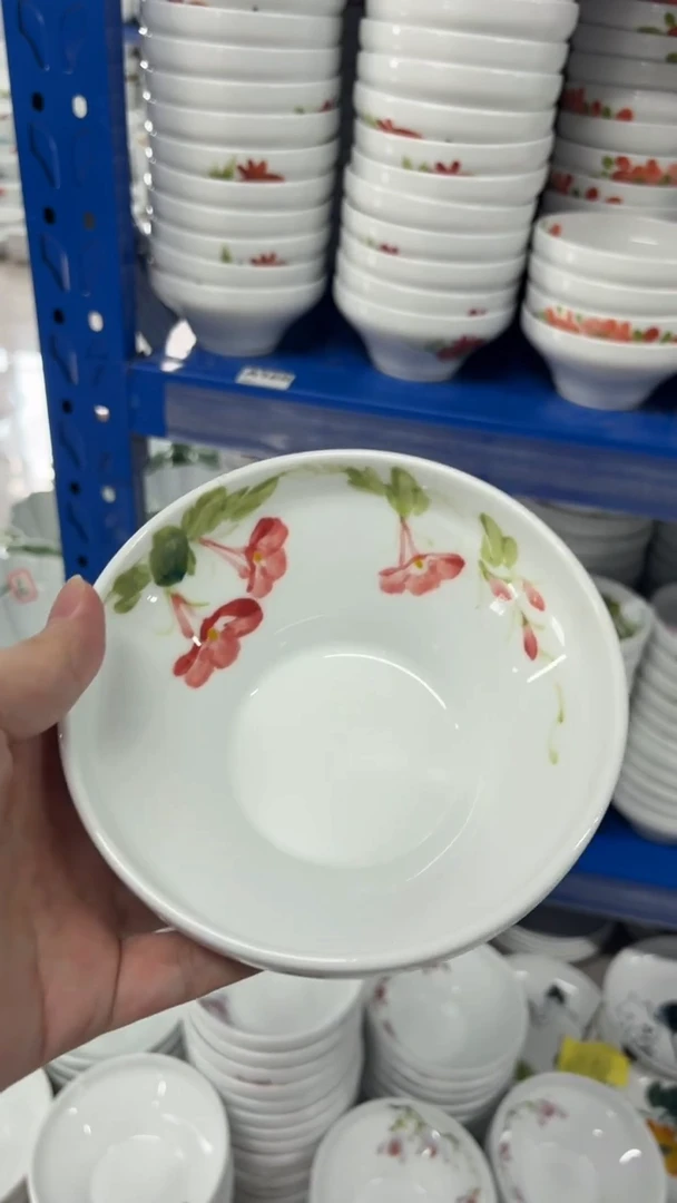 瓷片景德镇高温釉中彩- 葫芦碗