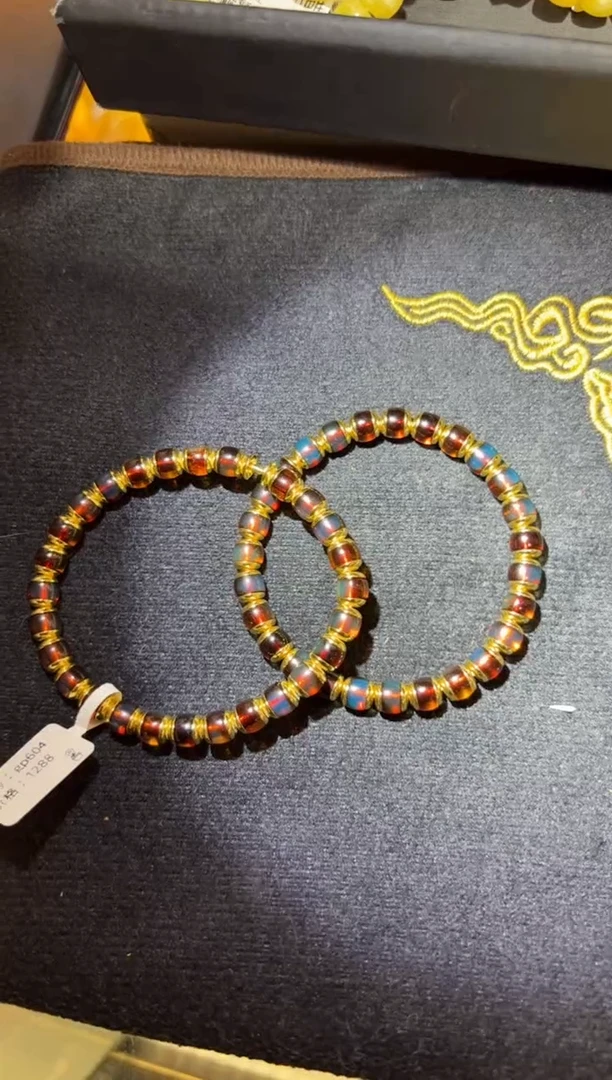 未镶嵌琥珀手链琥珀手串（多样性只发其一）