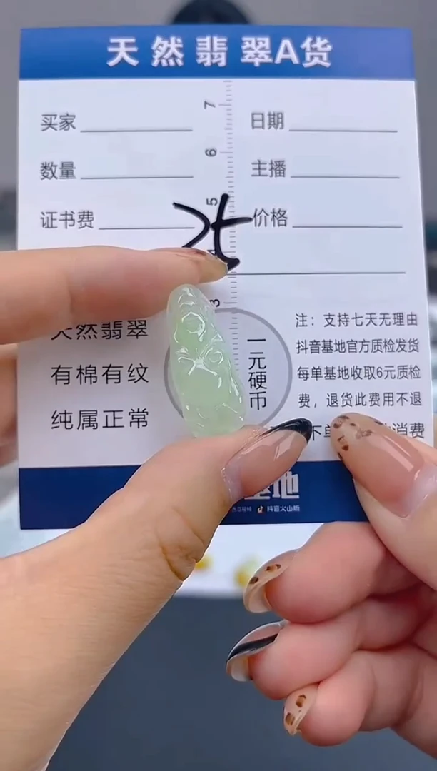 颈饰未镶嵌翡翠天然A货缅甸翡翠