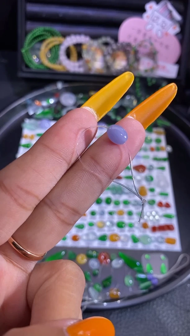 未镶嵌挂件翡翠珠子