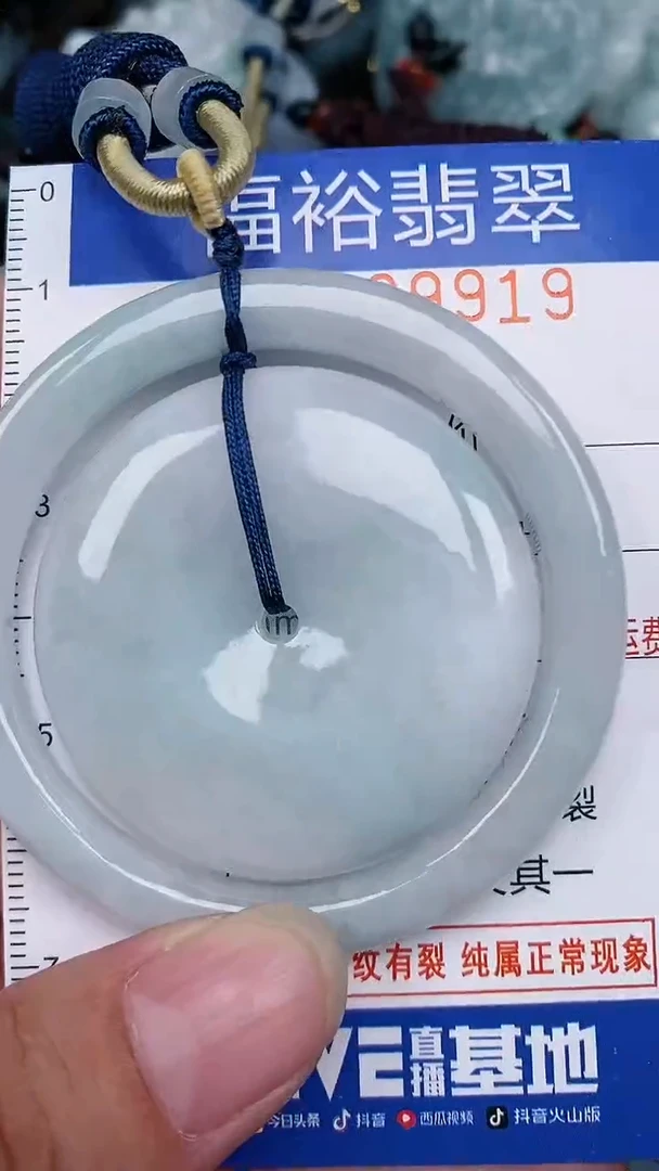 翡翠未镶嵌颈饰...0009919