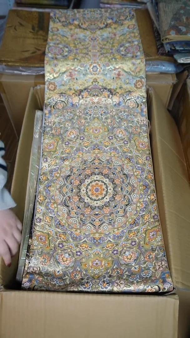 织绣4细密织1800唐草宝相