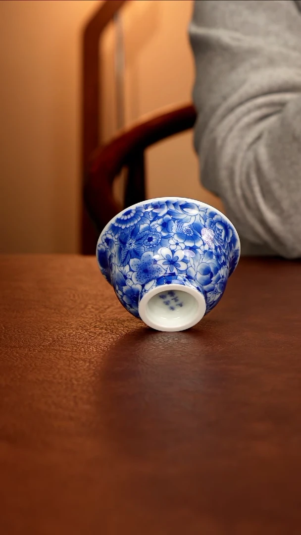 景德镇青花瓷手绘茶具