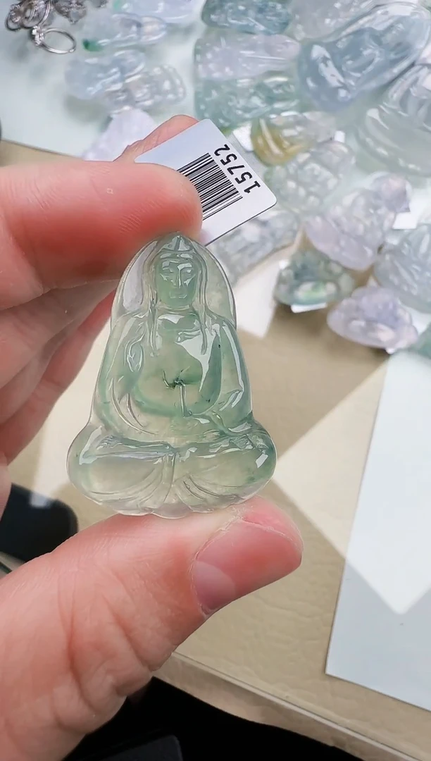 颈饰未镶嵌翡翠缅甸翡翠a货