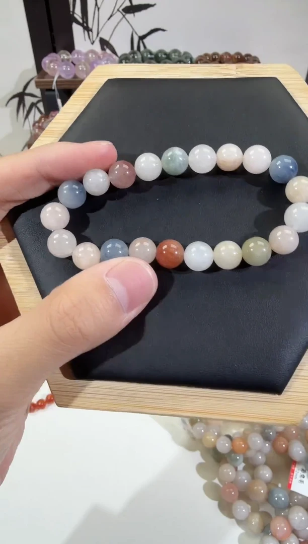 未镶嵌手串水晶SJ-72巴西彩兔毛手串