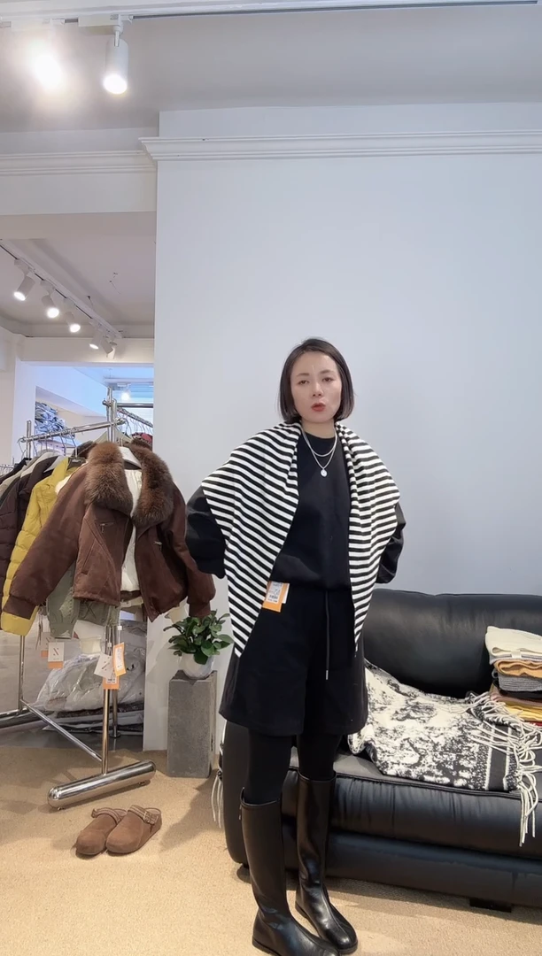 卓约姿色高筒靴322211-38