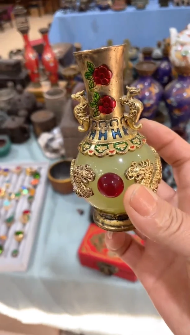 【闪购商品】摆件宫廷影视老旧工艺摆件