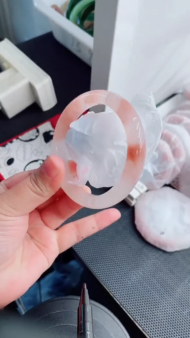 未镶嵌手镯石英质玉120-58-59