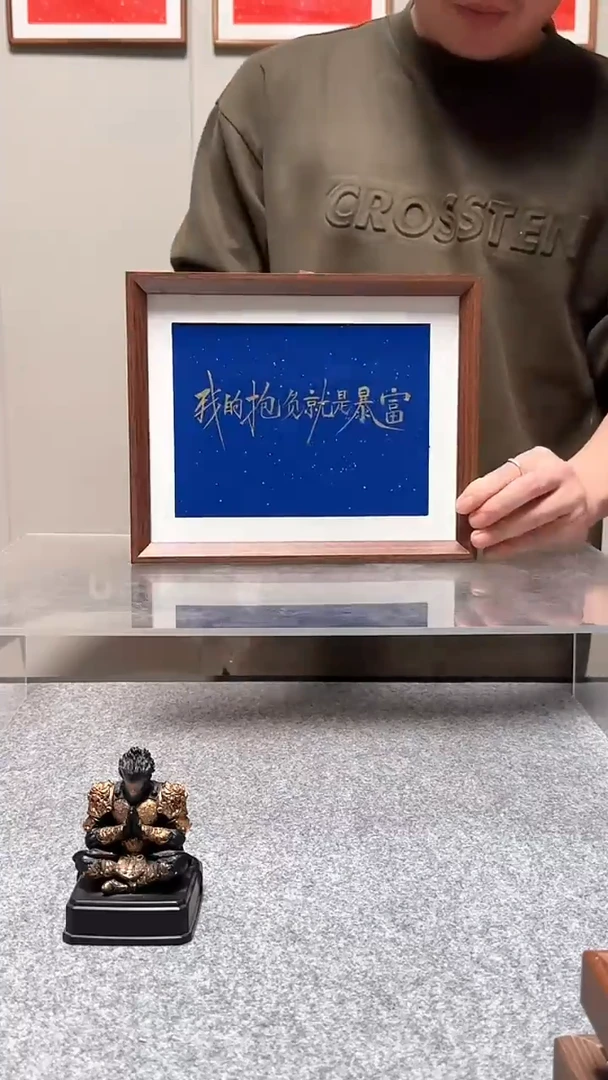 木梦**唐10寸 【我的抱负就是暴富】 竞拍价 5元