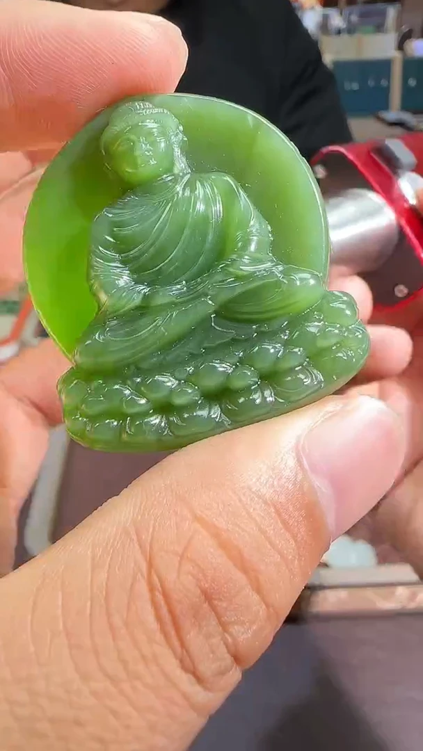 未镶嵌和田玉挂件【陆1208】96 7026多样性发其一