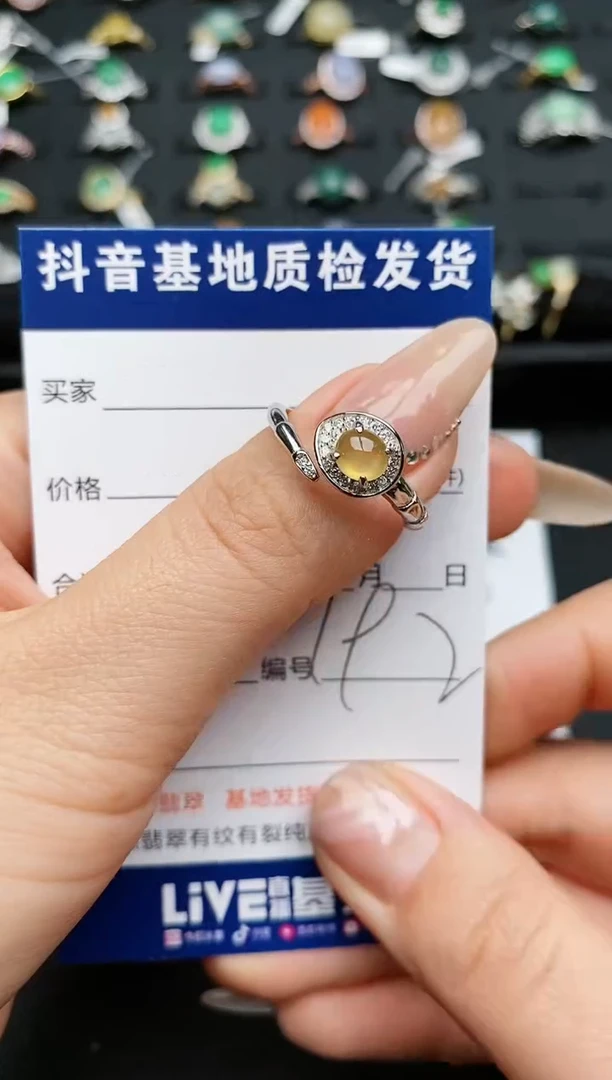 【闪购商品】翡翠戒指银S925镶嵌..........
