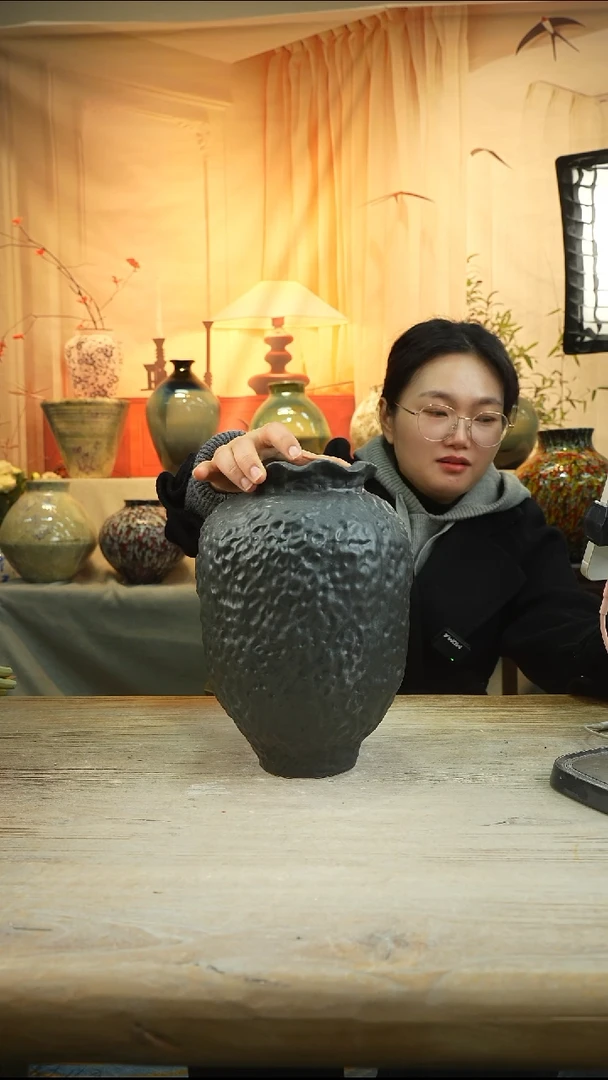 高度27口径12陶瓷花瓶