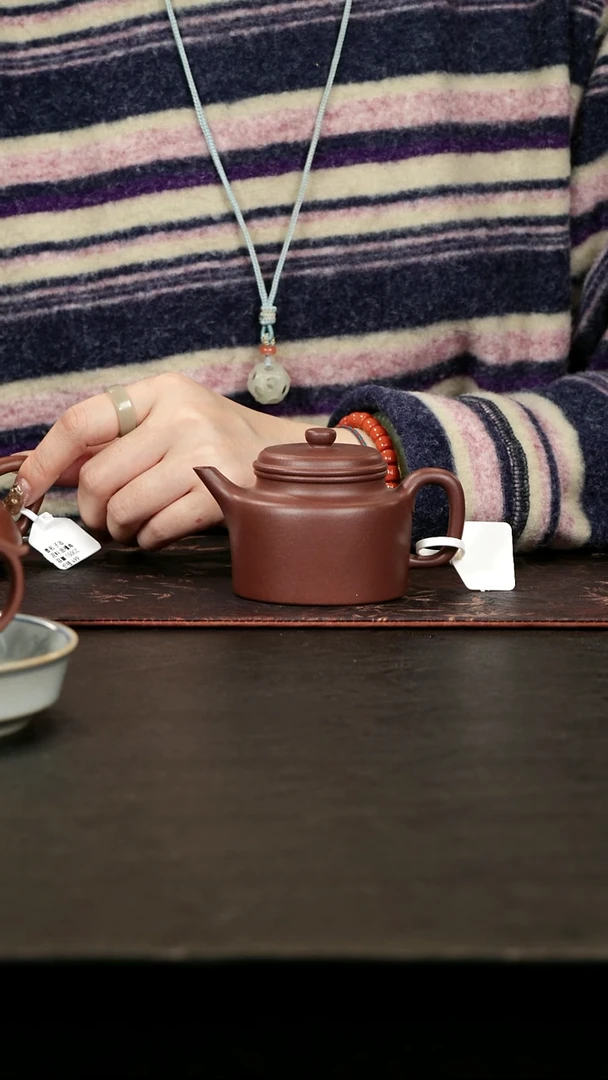 茶壶紫砂中槽青高德中150cc