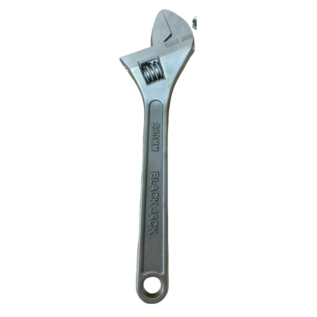 10寸活动扳手工业级大口径高强度多功能工具活口扳手大开口