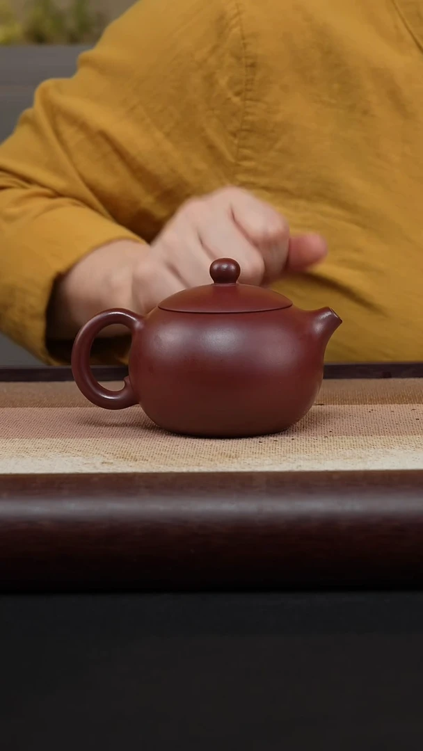 【闪购商品】紫砂茶壶龙血砂西施-MH-1751