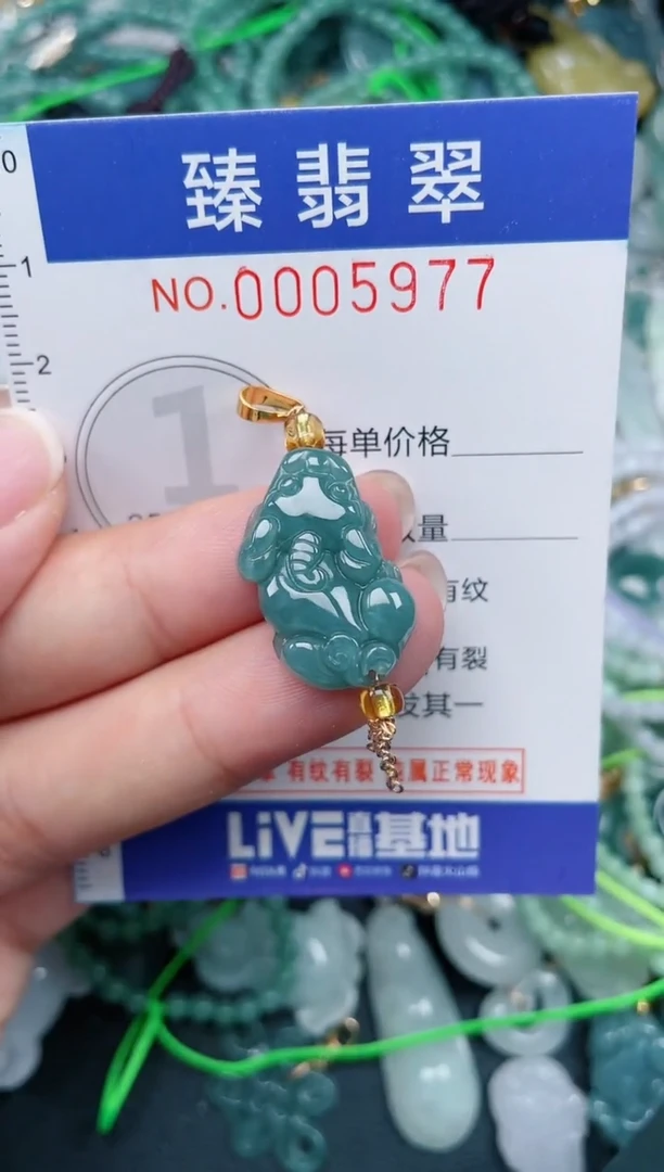 颈饰未镶嵌翡翠.0005977