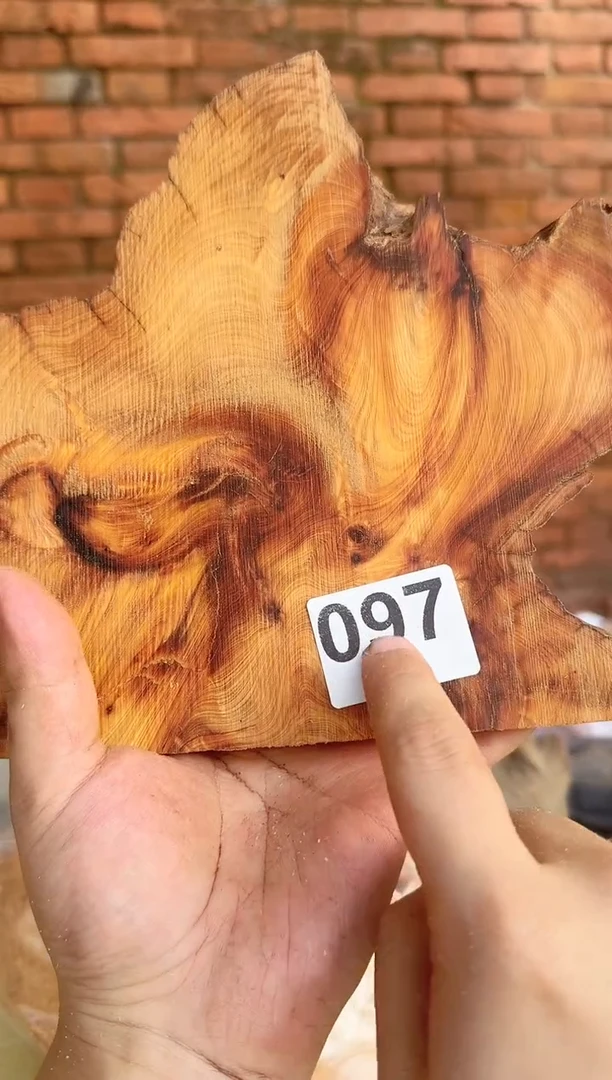 柏木太行山陈化崖柏现切先拍！卡1.5 随机一片！！！（1单1片）097