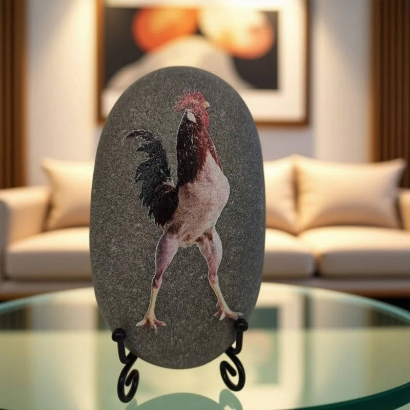 创意摆件解压办公室家居搞笑幽默喜感桌面摆件石妆彩绘装饰摆台