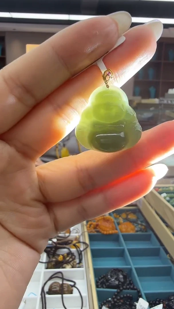 颈饰未镶嵌和田玉297秒拍号 假一罚三