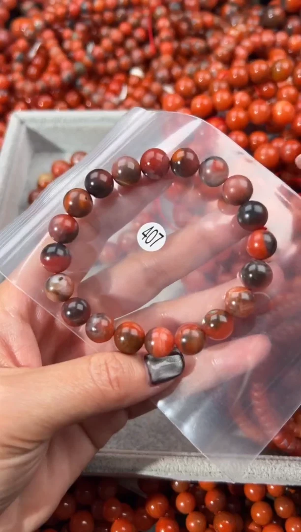 未镶嵌手串南红玛瑙10+