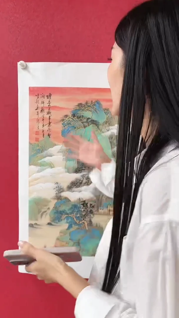 国画精美国画作品