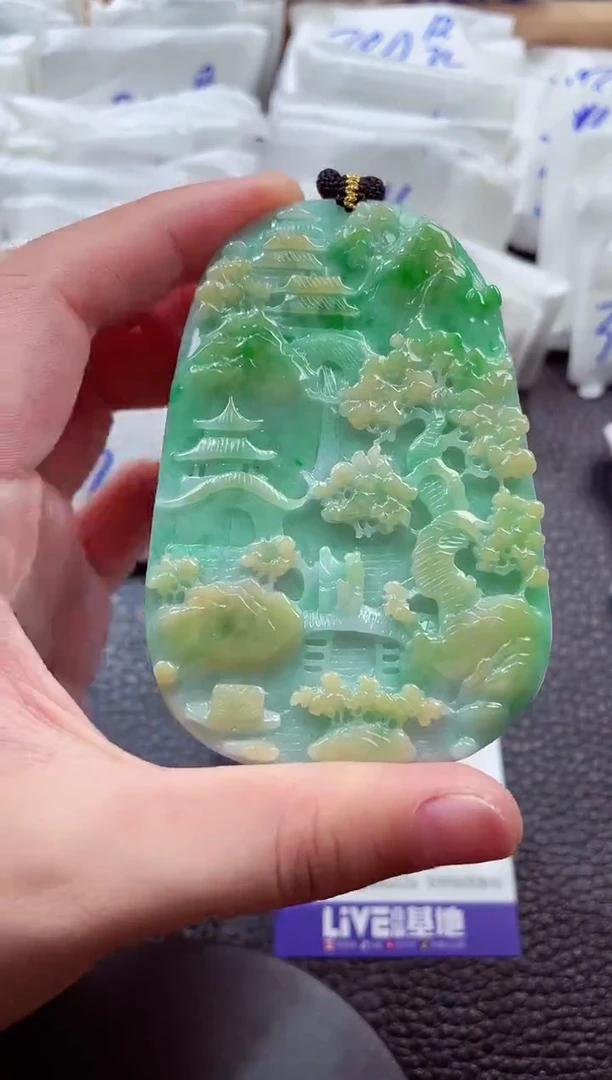 颈饰未镶嵌翡翠00007701