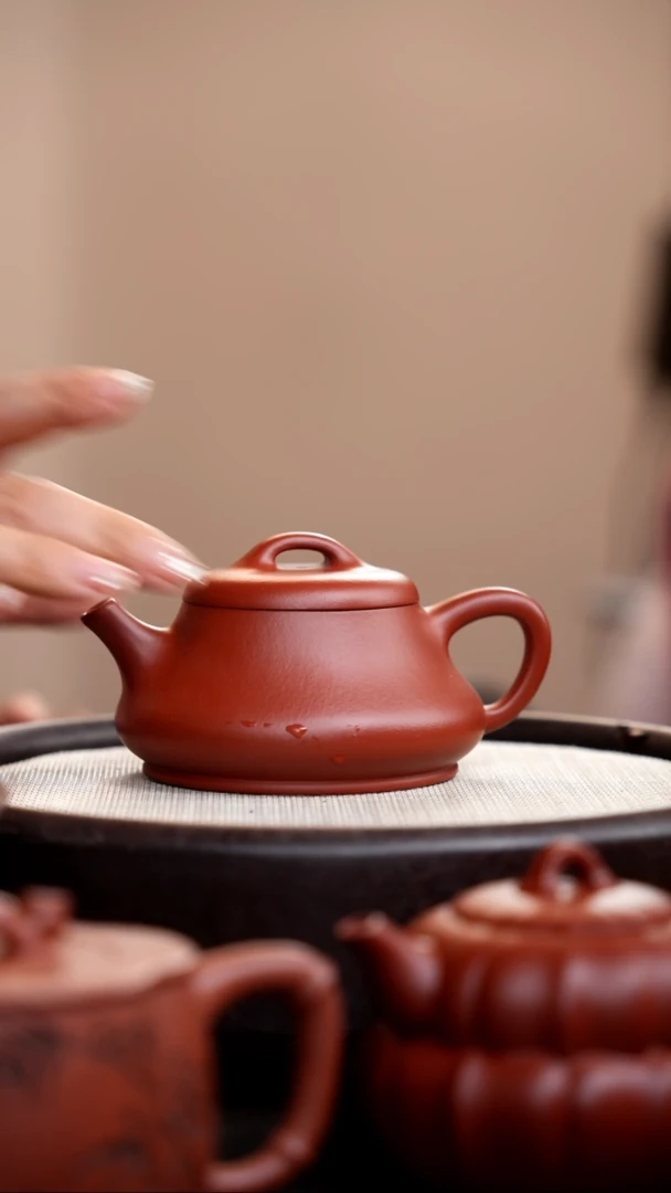 茶壶紫砂朱泥隐瓢