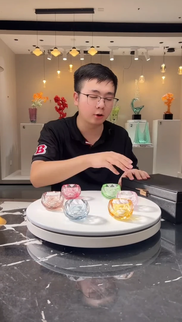 摆件巴比特美学 混色茶杯一组
