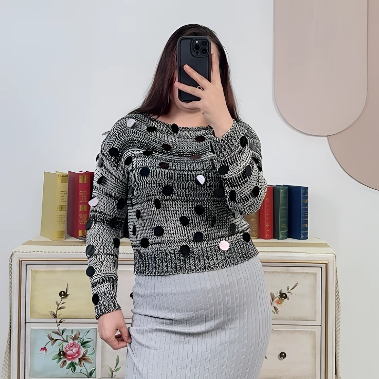 新款针织上衣042